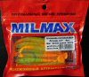 Мягкая приманка MILMAX Пескарь 2,5" цвет- №014 (зелень-оранж)